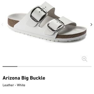 Birkenstock - Arizona Big Buckle White Leather